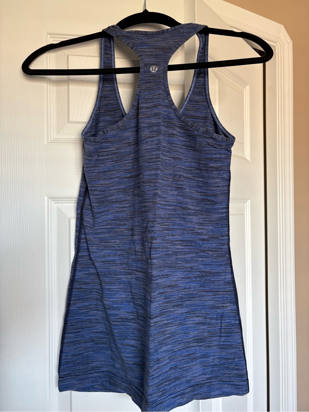 lululemon athletica Girls' Blue Space-Dye Racerback One-Piece Dress